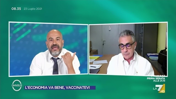 paragone io il covid me lo sono fatto mi chiamavano come fossi malato terminale pregliasco non minimizzi il 3 muore