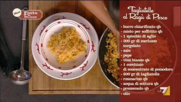 I Menu Di Benedetta 23102013 Tagliatelle Con Ragu Di Pesce