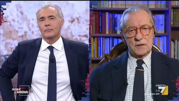 Vittorio Feltri in collegamento con Massimo Giletti: 'In Italia peggio