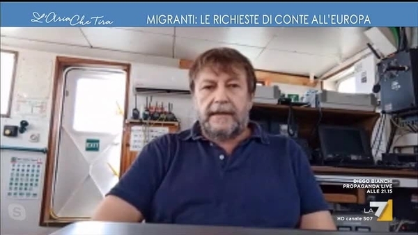 Luca Casarini In Diretta Dalla Mare Jonio Sotto Sequestro Per Effetto Del Decreto Sicurezza Non E Cambiato Nulla