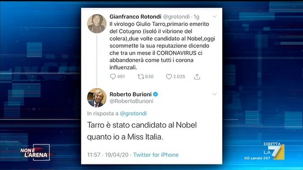 Lo Scontro Tra Roberto Burioni E Il Virologo Giulio Tarro