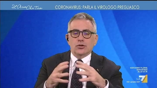 Coronavirus Parla Il Virologo Fabrizio Pregliasco Sono D Accordo Con Burioni Quando Dice Che In Italia Il Coronavirus Non C E