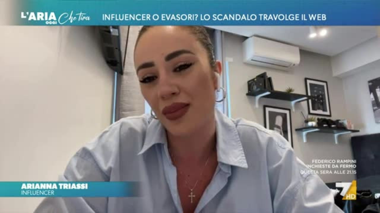 Evasione, l'influencer Arianna Triassi: 