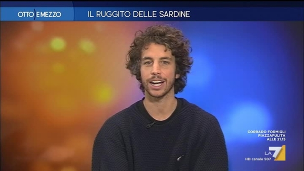 Il ruggito delle sardine Otto e Mezzo, puntata 05/12/2019