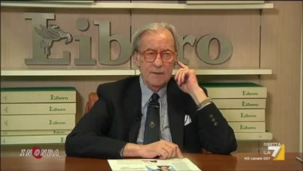 Vittorio Feltri. 'Non capisco dove Renzi voglia andare a parare'