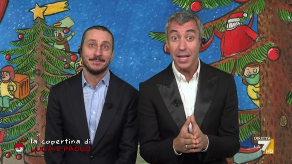 La letterina di Luca e Paolo a Babbo Natale: 'Non abbiamo più certezze...'
