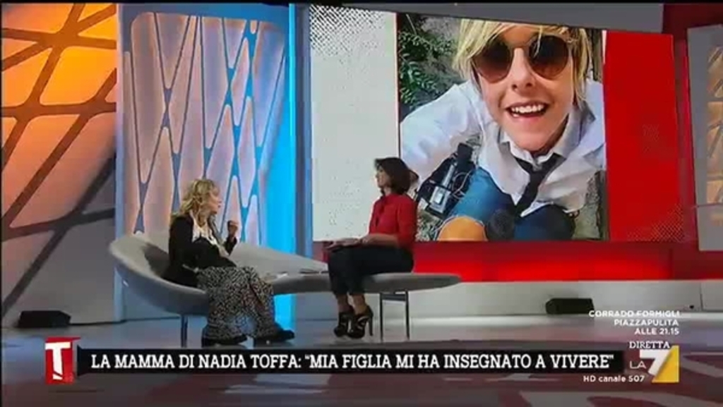 La mamma di Nadia Toffa: 