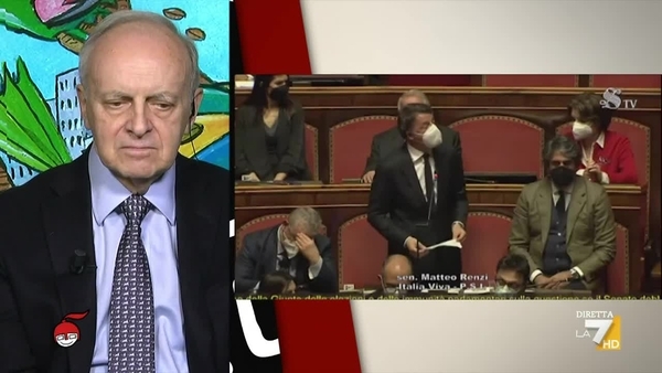 Renzi, Piercamillo Davigo: 'Una vergogna la lettera di un padre in prima  pagina? Dipende da cosa c'è scritto...'