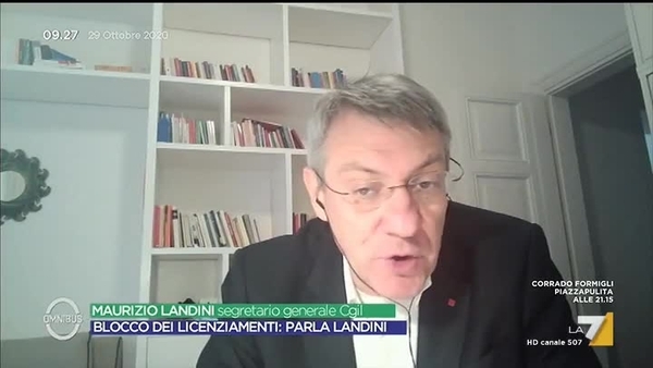 Stop Al Blocco Dei Licenziamenti Maurizio Landini La Commissione Ue Mente Prima Di Agosto Si Faccia Una Riforma Universale Degli Ammortizzatori Sociali