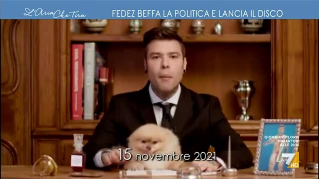Vittorio Feltri su Fedez in versione Berlusconi: 'La cosa che preferisco di  lui è quel volpino delizioso, quel cagnolino che abbiamo ammirato tutti'