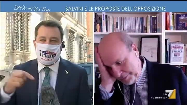 Myrta Merlino a Matteo Salvini: 