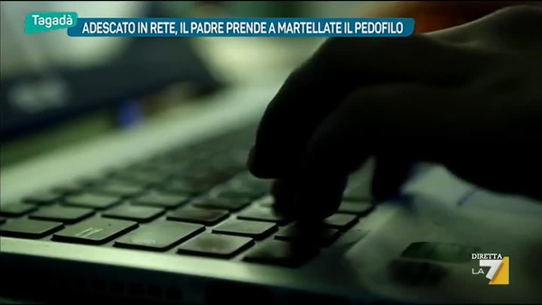 Adescato in rete, il padre prende a martellate il pedofilo