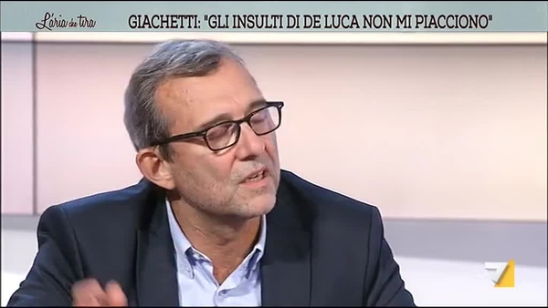 Giachetti No agli attacchi personali di De Luca Di Maio amico mio