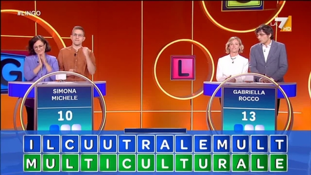 Lingo Parole in gioco Puntata del 30/9/2022