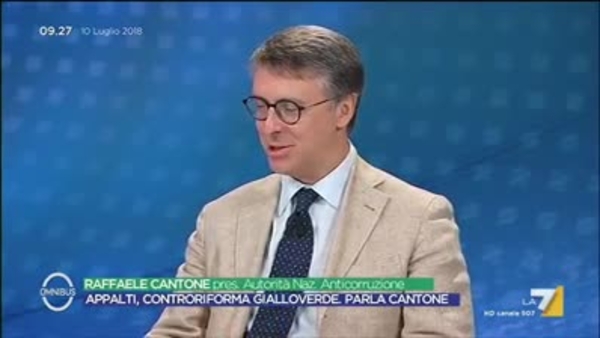 Cantone (Anac): 'Esprimo solidarietà ad Enrico Mentana per la ...