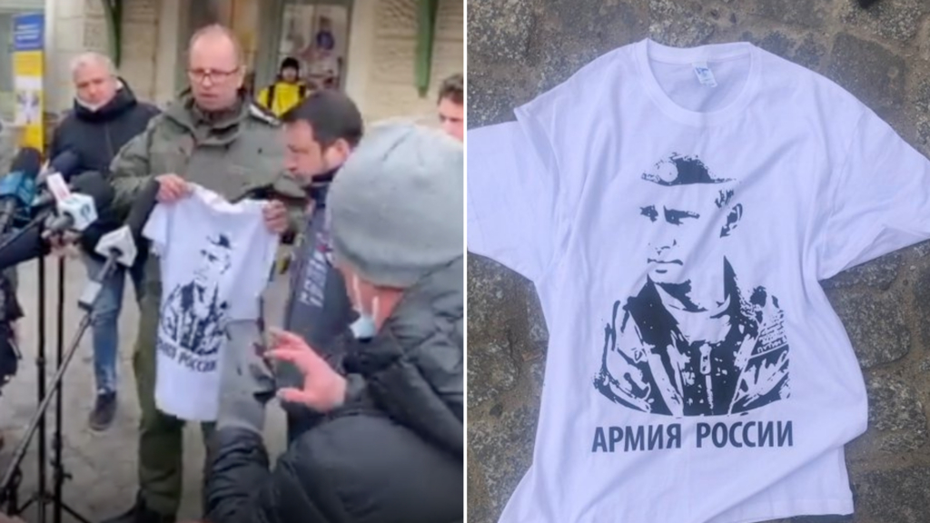 Maglietta putin deals