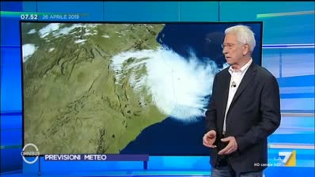 Le previsioni meteo del week end di Paolo Sottocorona Le previsioni meteo del week end di Paolo Sottocorona