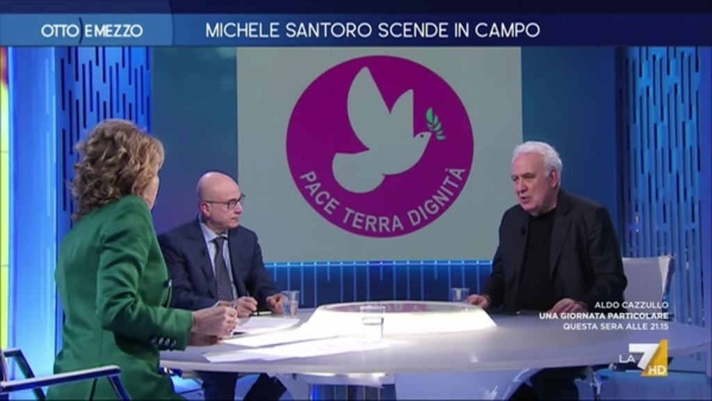 Santoro si candida "Non possiamo assistere ai massacri in Ucraina e a