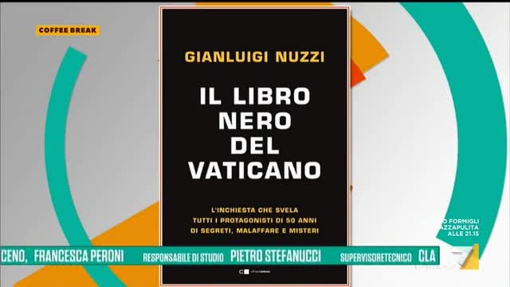 Gianluigi Nuzzi Presenta Il Libro Nero Del Vaticano