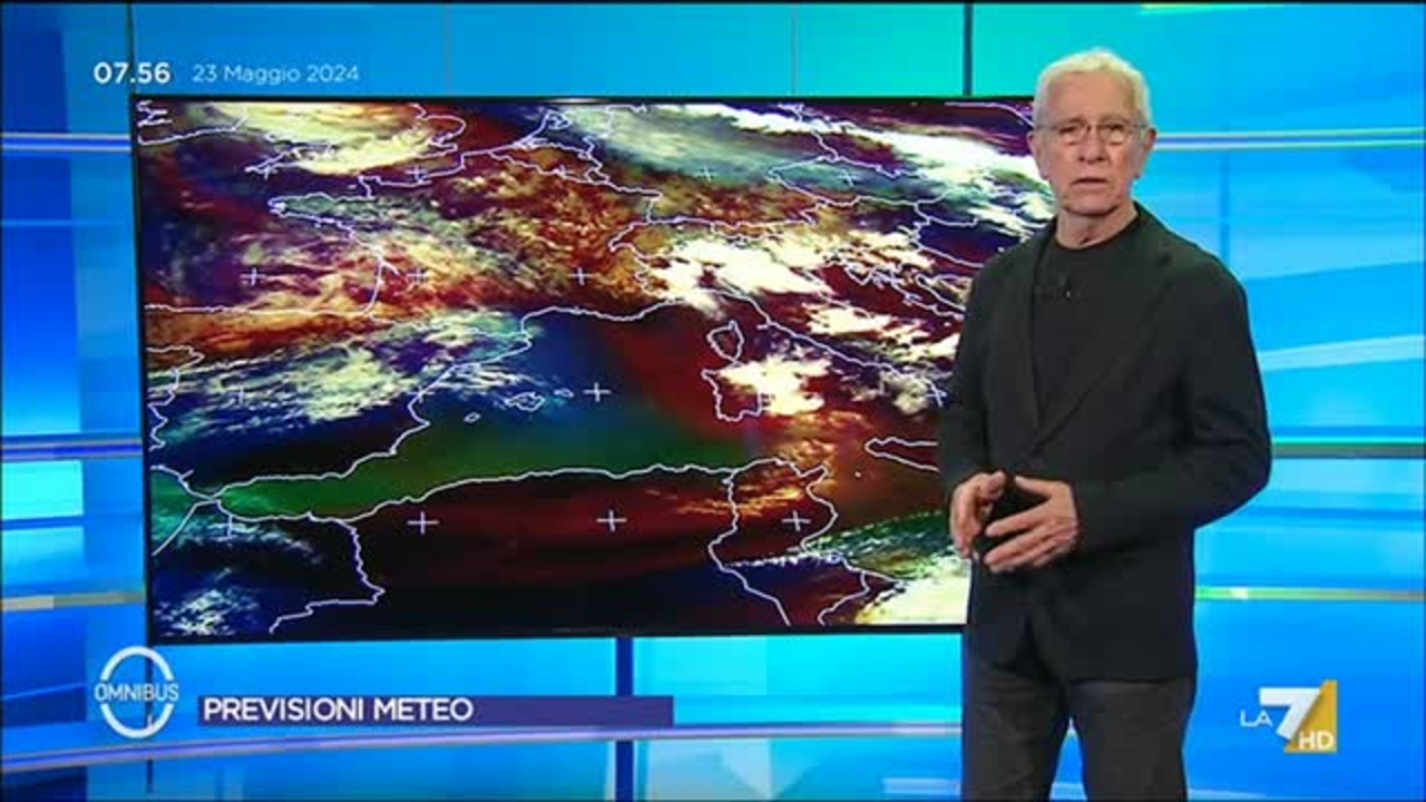 Meteo LA7 23/5/2024