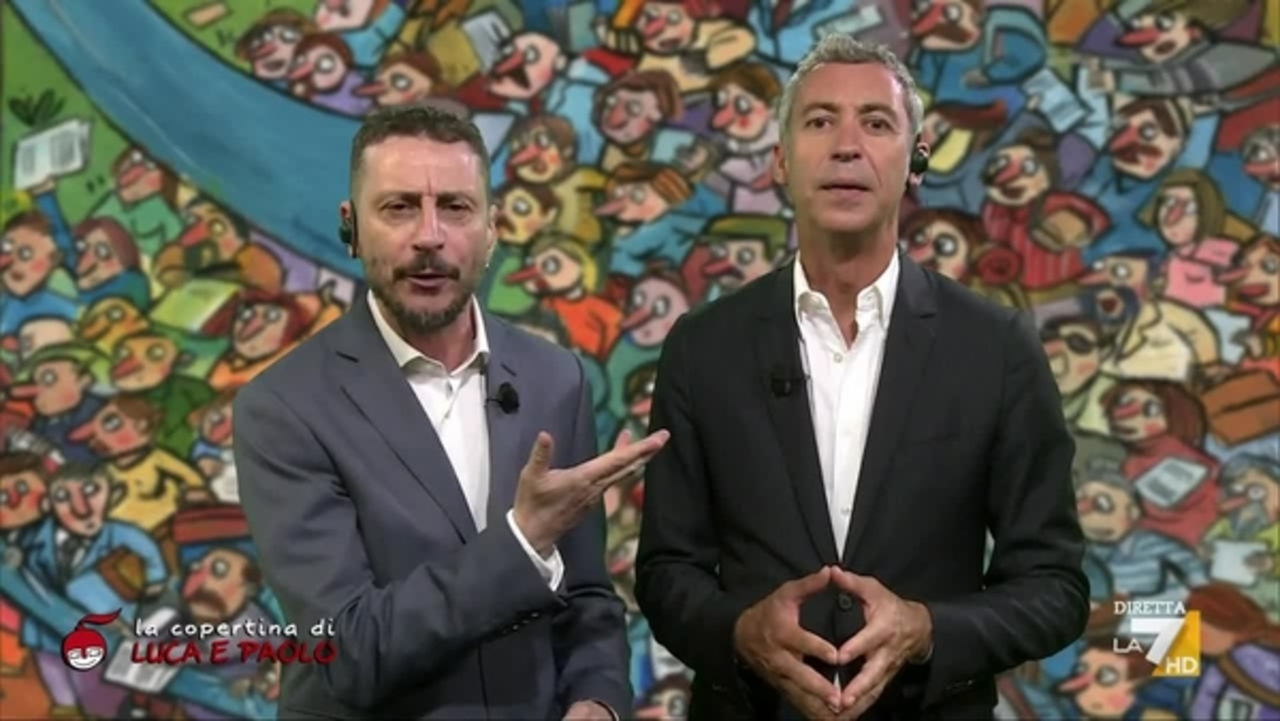 La copertina di Luca e Paolo del 28/5/24