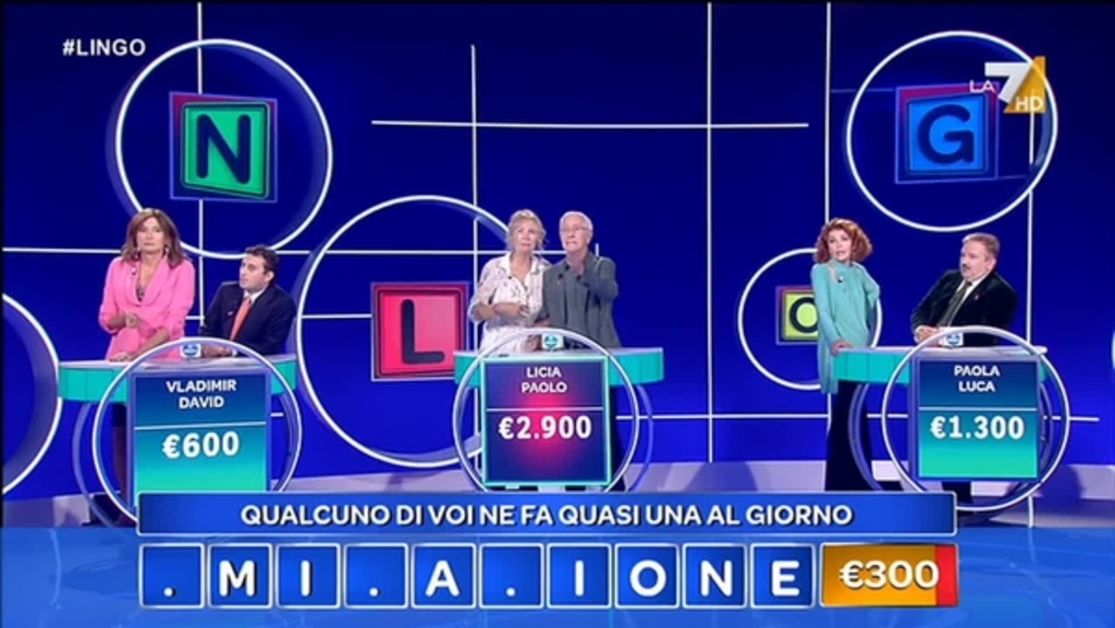 Lingo Parole in gioco Puntata speciale