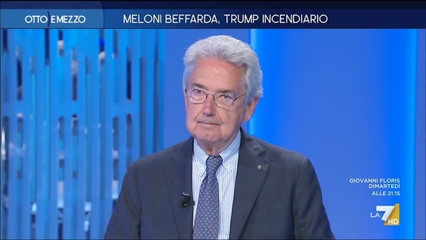 Meloni beffarda, Trump incendiario - Otto e Mezzo