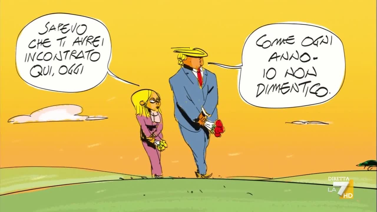 Lick in peace. L'ultimo cartoon di Makkox a Propaganda Live