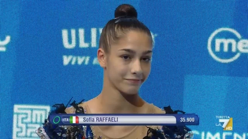 L'esercizio al cerchio della nostra Sofia Raffaeli, la formica atomica ...