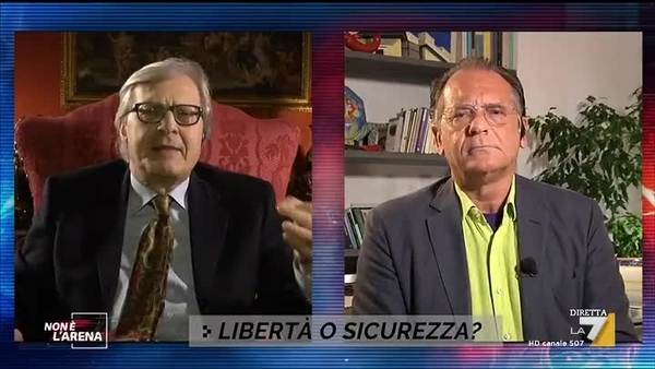 Vittorio Sgarbi commenta la lettera scritta da Adriano ...