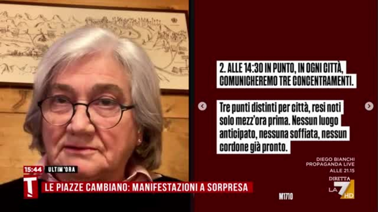 Scontri in piazza, Bindi: 
