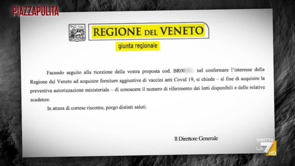 esclusivo il mercato parallelo dei vaccini il mediatore con la lettera della regione veneto