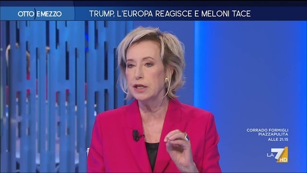 Trump, l'Europa reagisce e Meloni tace - Otto e Mezzo - Puntata del 27/2/2025