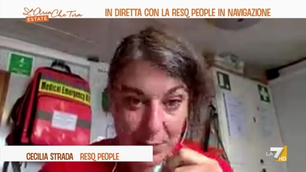 Cecilia Strada dalla nave 'Resq People': "I salvataggi in ...