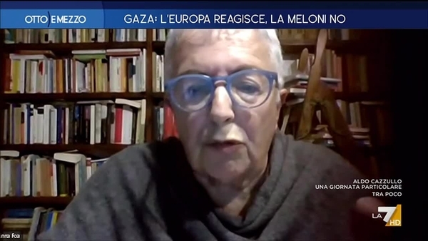 Gaza: l'Europa reagisce la Meloni no - Otto e Mezzo