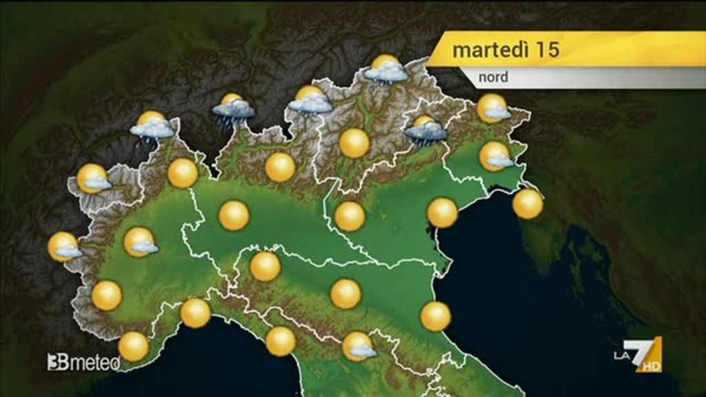 Le previsioni meteo di Paolo Sottocorona del 8/8/2023 Le previsioni meteo di Paolo Sottocorona del 8/8/2023