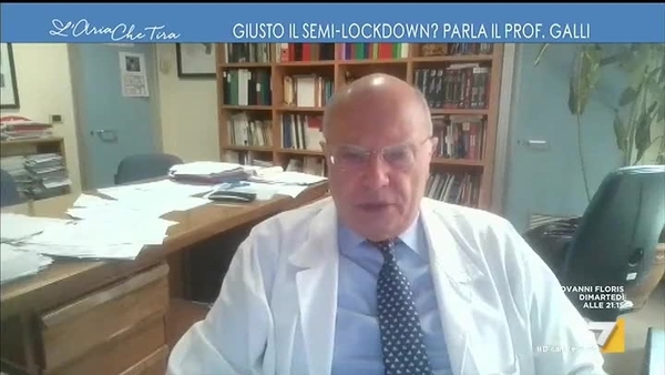Myrta Merlino all'infettivologo Massimo Galli: "Mio figlio studia a Parigi, è chiuso in casa e ...