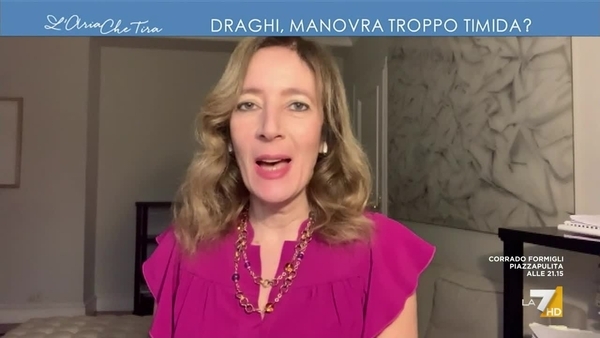 Taglio delle tasse, Veronica De Romanis: "Ci vogliono delle coperture permanenti, questi 8 miliardi non sono un tesoretto ma sono debito"