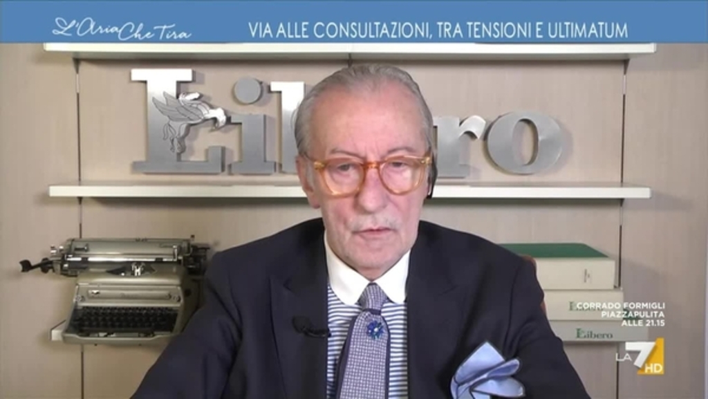 La rivelazione di Vittorio Feltri: 'Berlusconi vorrebbe diventare un eroe  mondiale convincendo Putin a a sospendere le ostilità'
