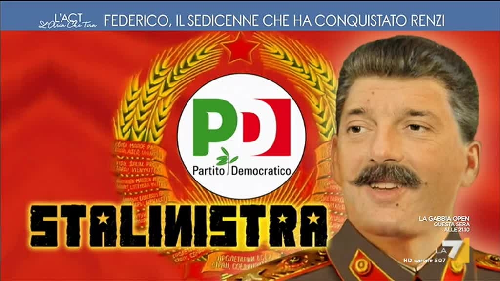 La vignetta di Carli sul Renzi ... 'Stalinistra'