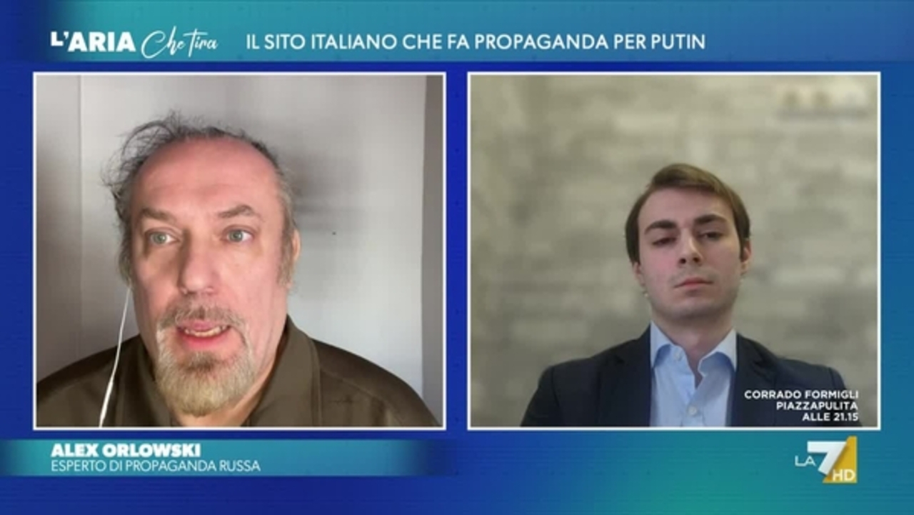 Sito italiano fa propaganda a Putin, l'analisi dell'esperto Alex ...