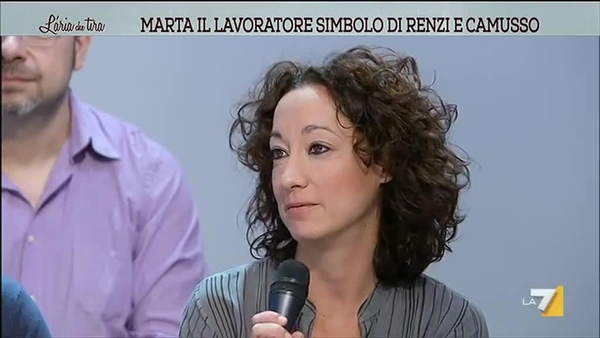 Marta, il lavoratore simbolo di Renzi e Camusso
