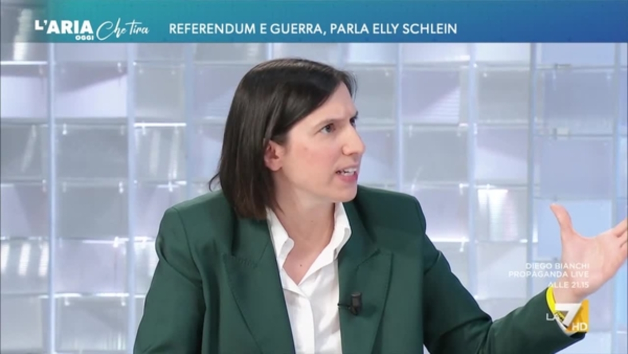 Referendum Giustizia, Elly Schlein: 