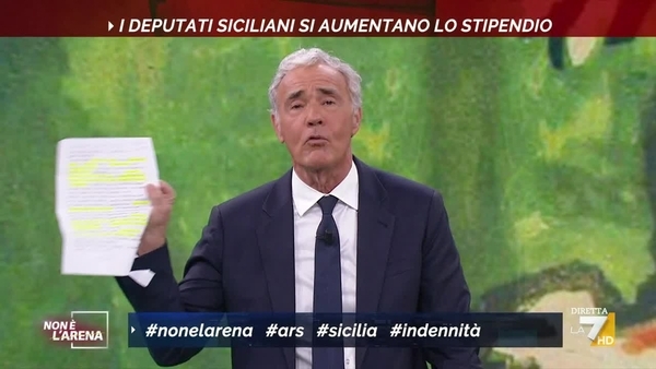 Vaccino ad Andrea Scanzi: la ricostruzione di Massimo Giletti