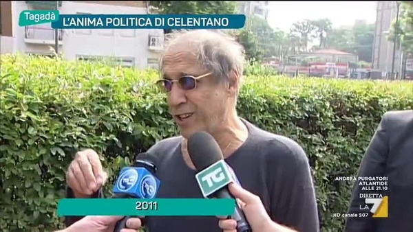 Vittorio Sgarbi commenta la lettera scritta da Adriano ...
