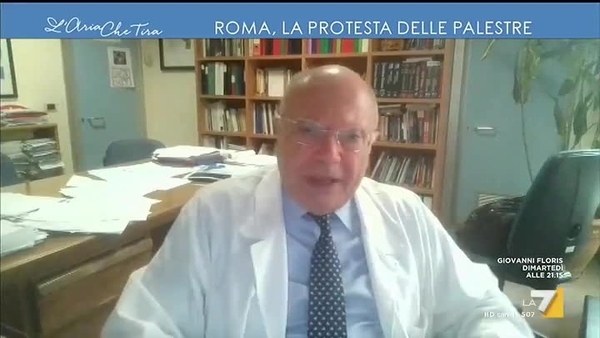 Myrta Merlino all'infettivologo Massimo Galli: "Mio figlio studia a Parigi, è chiuso in casa e ...
