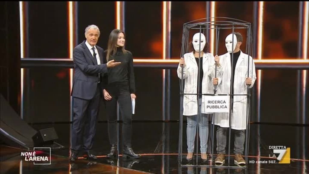 Non è l'arena Puntata del 08/12/2019