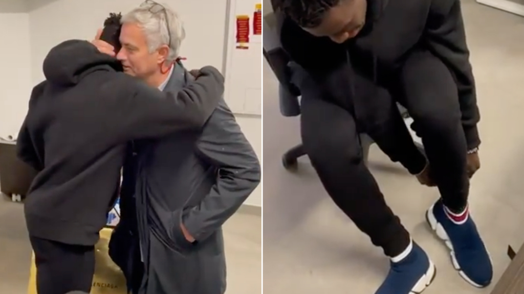 Mourinho Mantiene La Promessa E Regala Un Paio Di Scarpe Al Giovane 