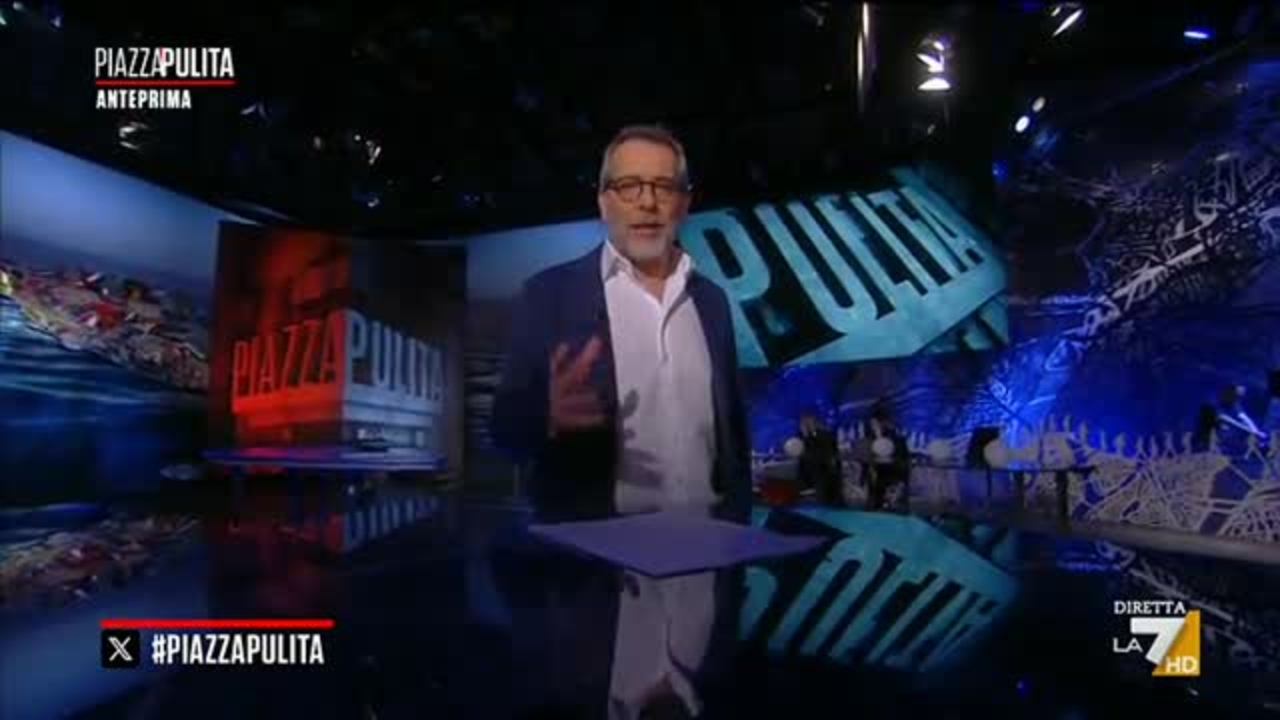 Piazzapulita - Puntata del 13/3/2025