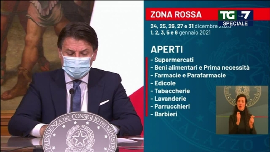 Dpcm Natale La Conferenza Stampa Di Giuseppe Conte Ecco Le Nuove Misure